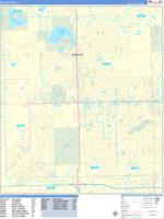 Orland Park Wall Map Zip Code